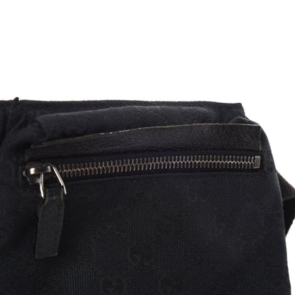 Gucci GG Monogram Double Pocket Belt Bag Black 10 of 18