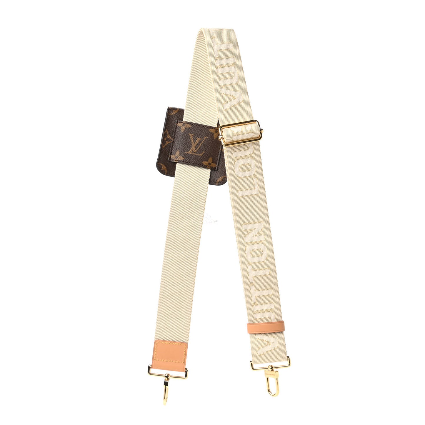 Monogram Utility Crossbody Bandouliere Shoulder Strap Beige