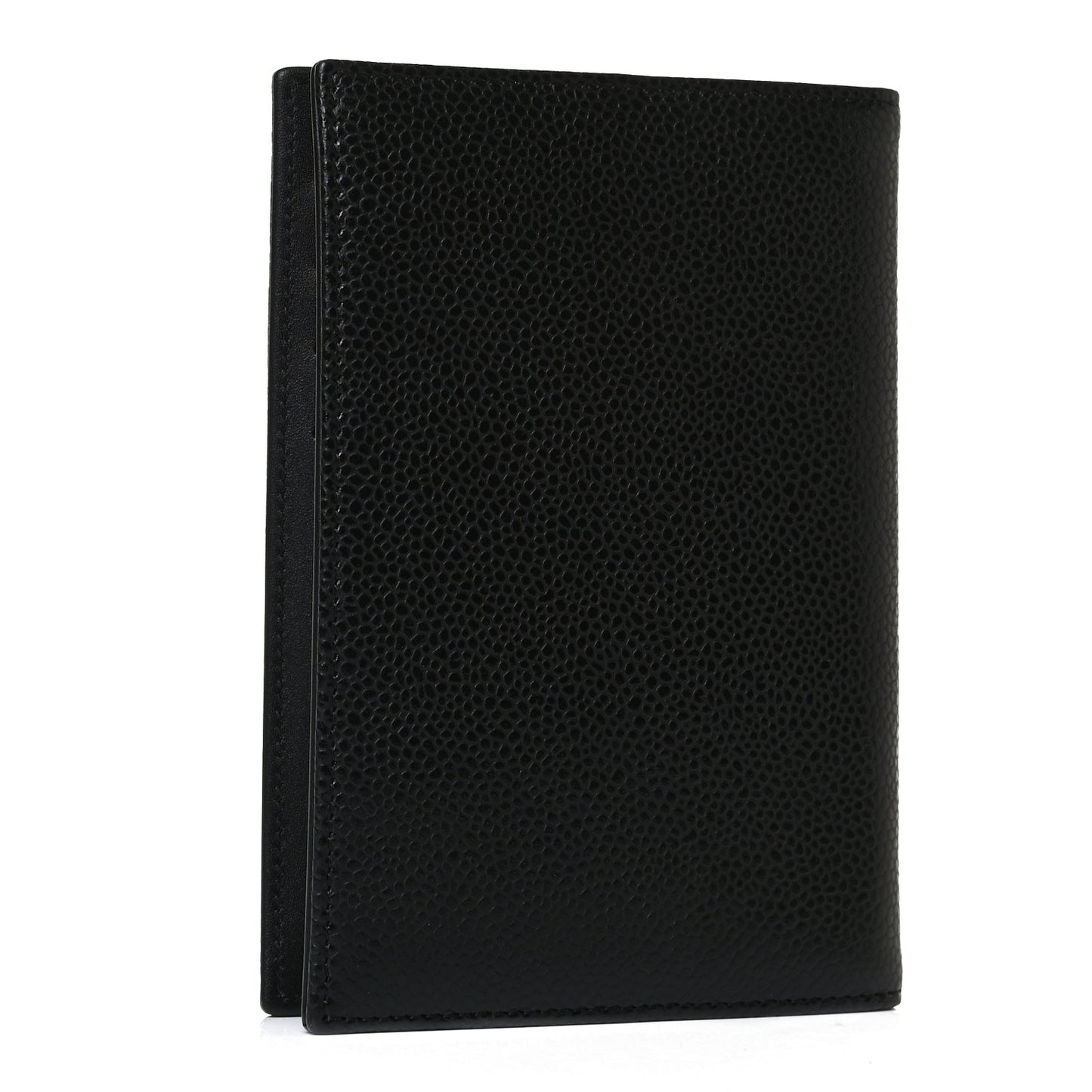 Caviar Timeless Passport Holder Black