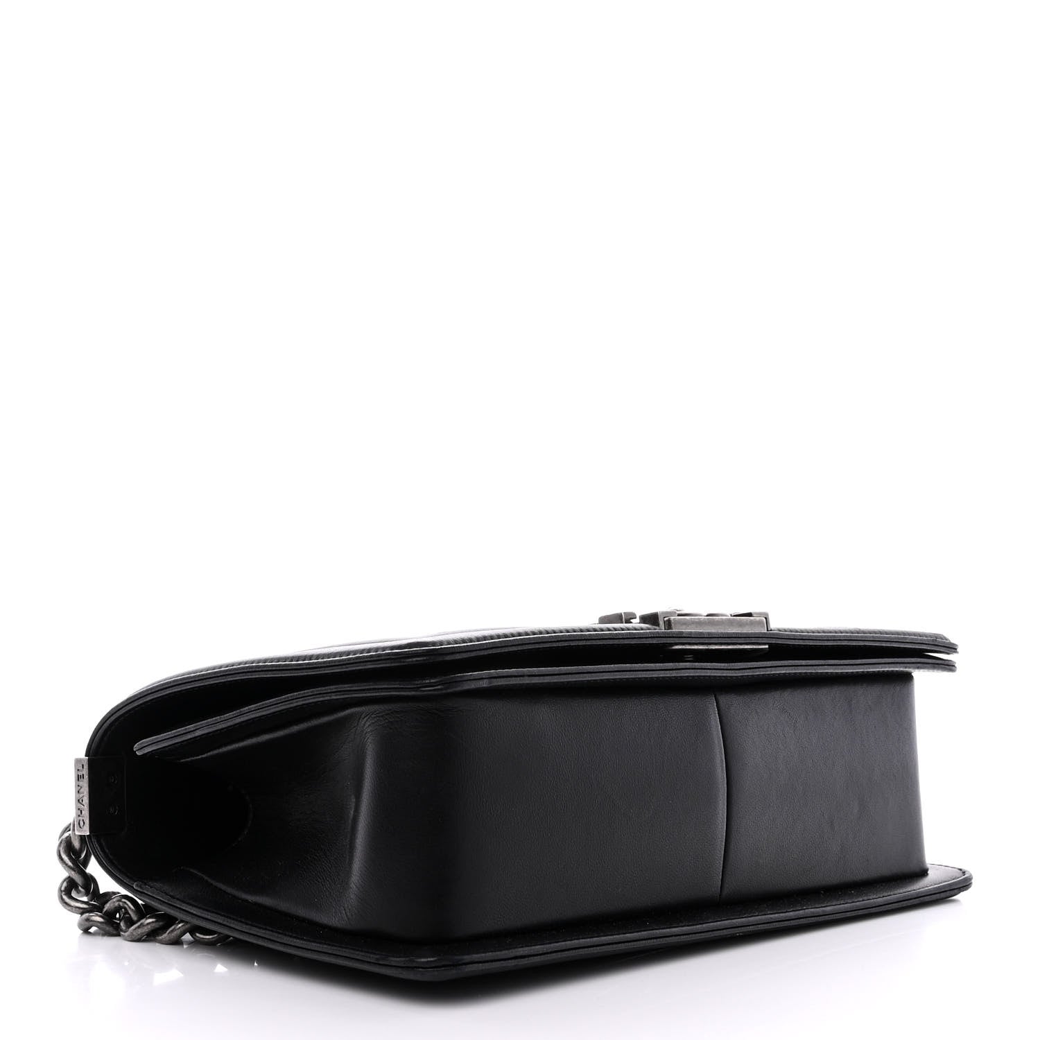 Chanel Lambskin Quilted Medium Boy Flap Black 4 of 12