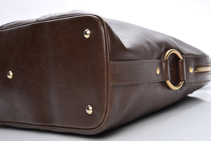 Saint Laurent Calfskin Oversized Muse Dark Brown 14 of 17