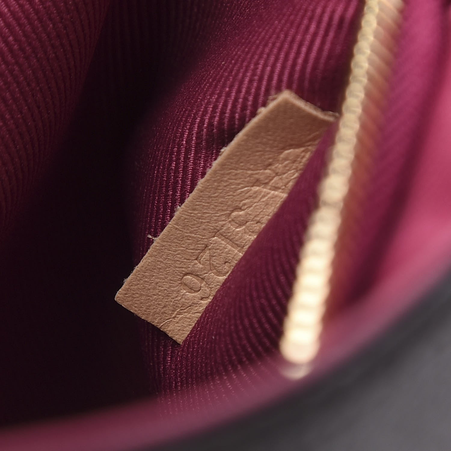 Louis Vuitton Monogram Cluny BB Bordeaux Fuchsia 9 of 9