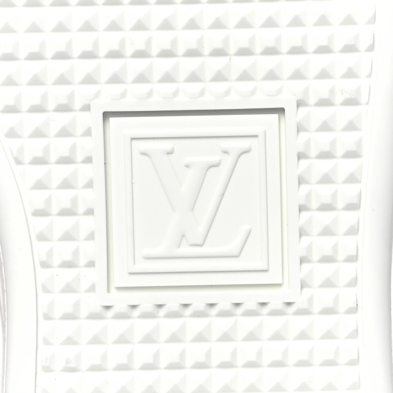 Louis Vuitton Calfskin Reverse Monogram Kabuki Low Top Sneakers 37 White 6 of 8