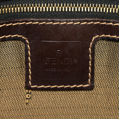 Fendi Zucca Zipped Baguette Tobacco 6 of 13
