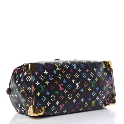 Louis Vuitton Monogram Multicolor Speedy 40 Black 4 of 12