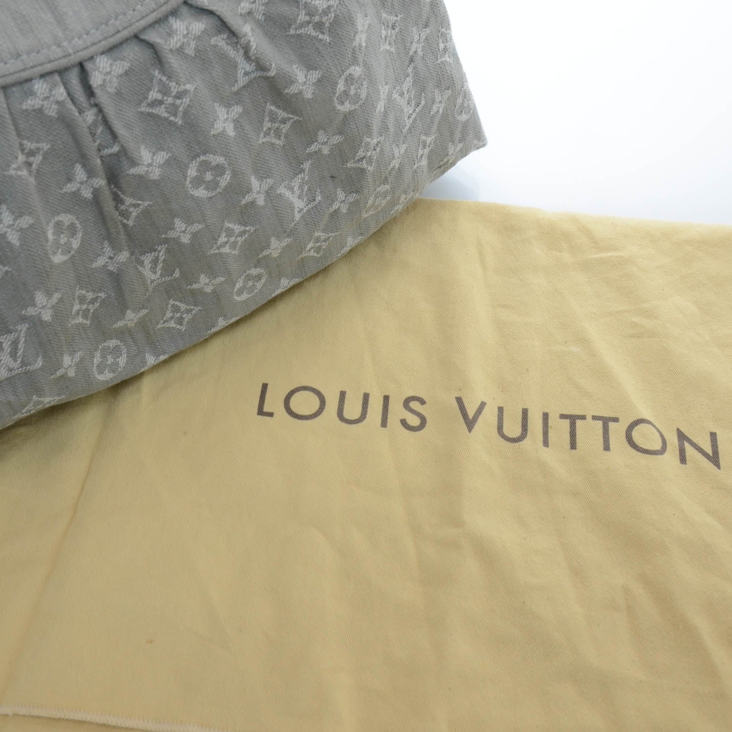 Louis Vuitton Denim Neo Cabby MM Grey 6 of 11