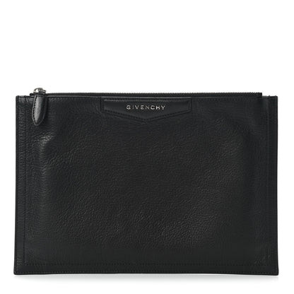 Givenchy Sugar Goatskin Large Antigona Pouch Black 1 of 8