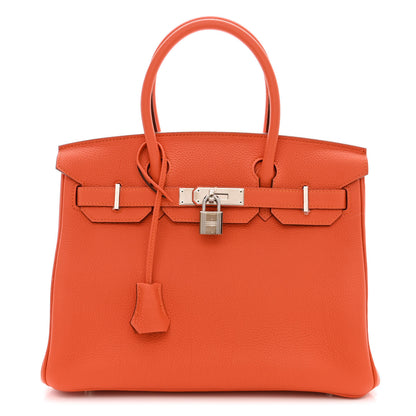 Hermes Togo Birkin 30 Feu 1 of 11