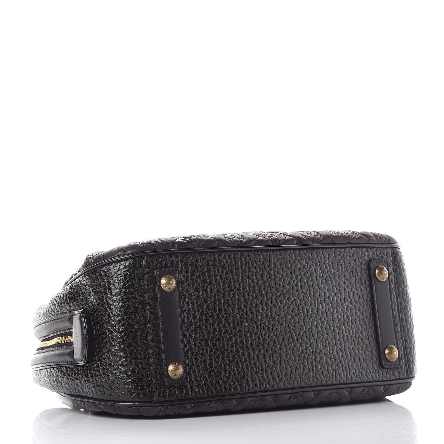 Louis Vuitton Lambskin Vienna Mizi Purple 4 of 11