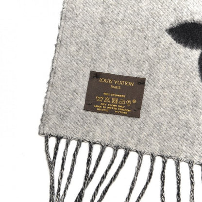 Louis Vuitton Cashmere Monogram Reykjavik Scarf Black 5 of 5