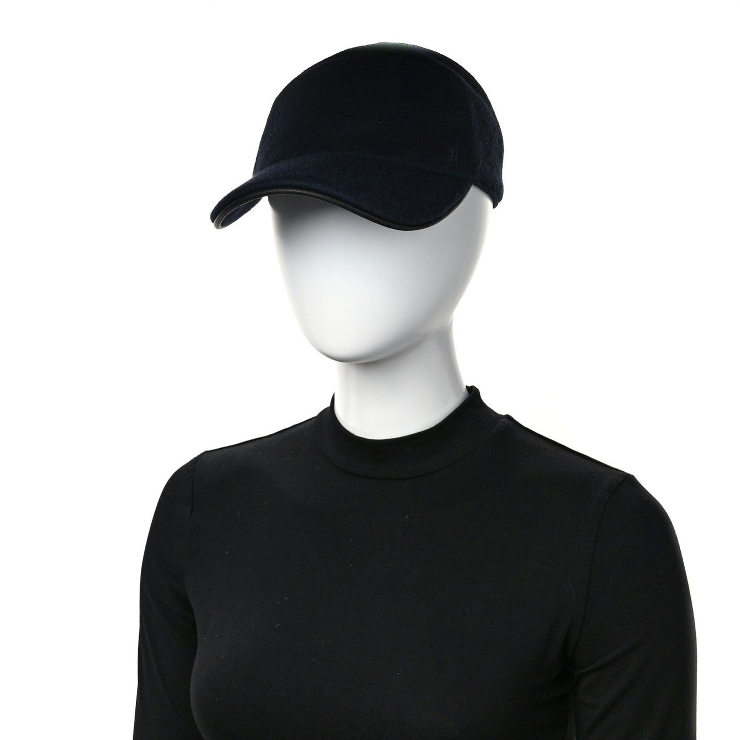Cashmere Jump Cap 57 Marine Black