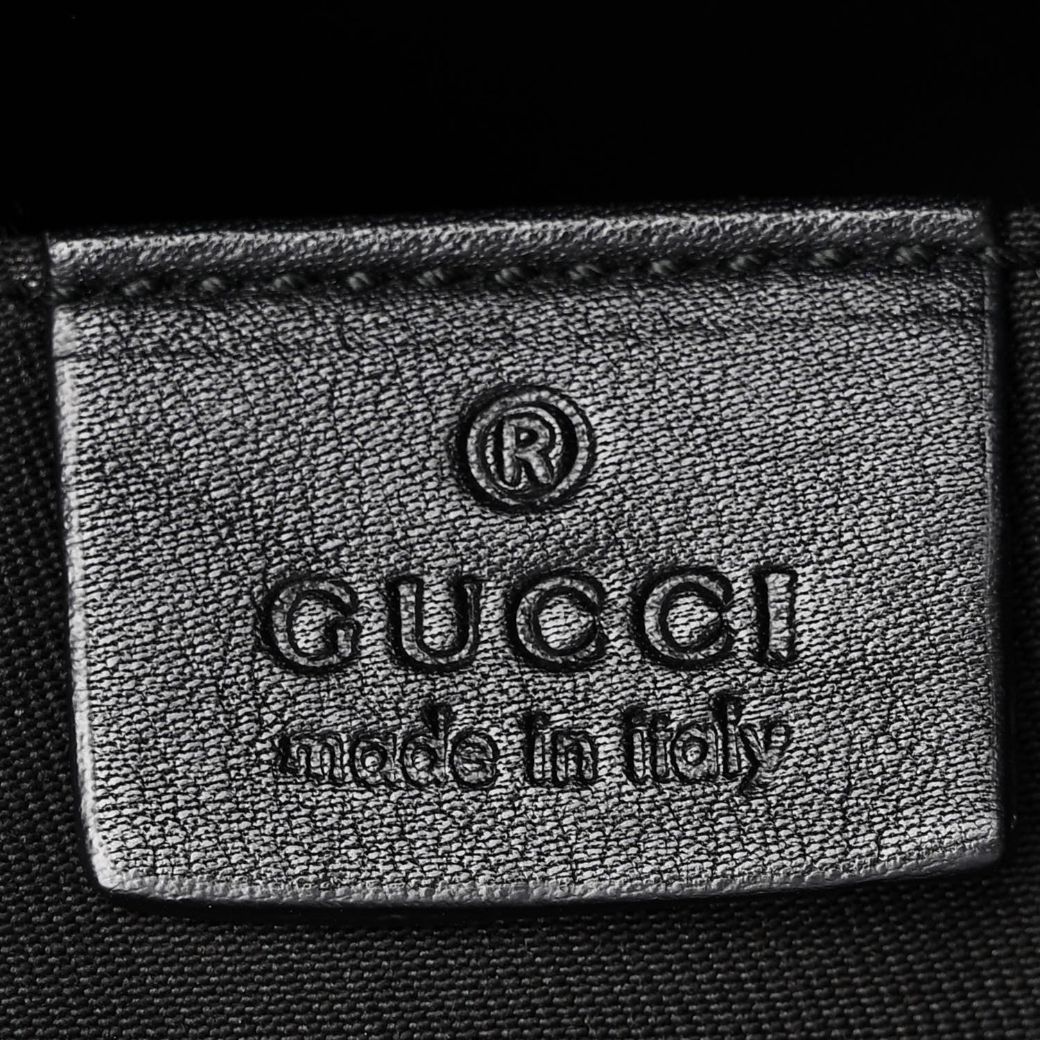 Gucci Crystal Monogram Medium Vertical Tote Black 6 of 11