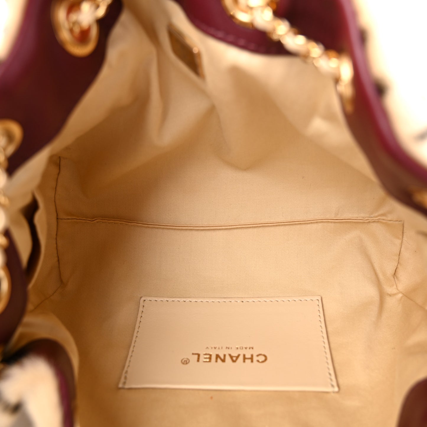 Pony Hair Mini Chanel 25 Handbag Beige Black