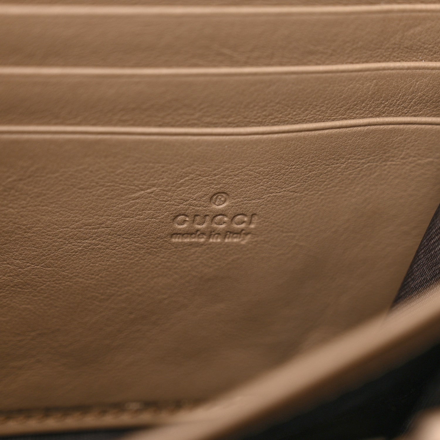 Gucci GG Supreme Monogram Mini Dionysus Chain Wallet Beige Taupe 6 of 11