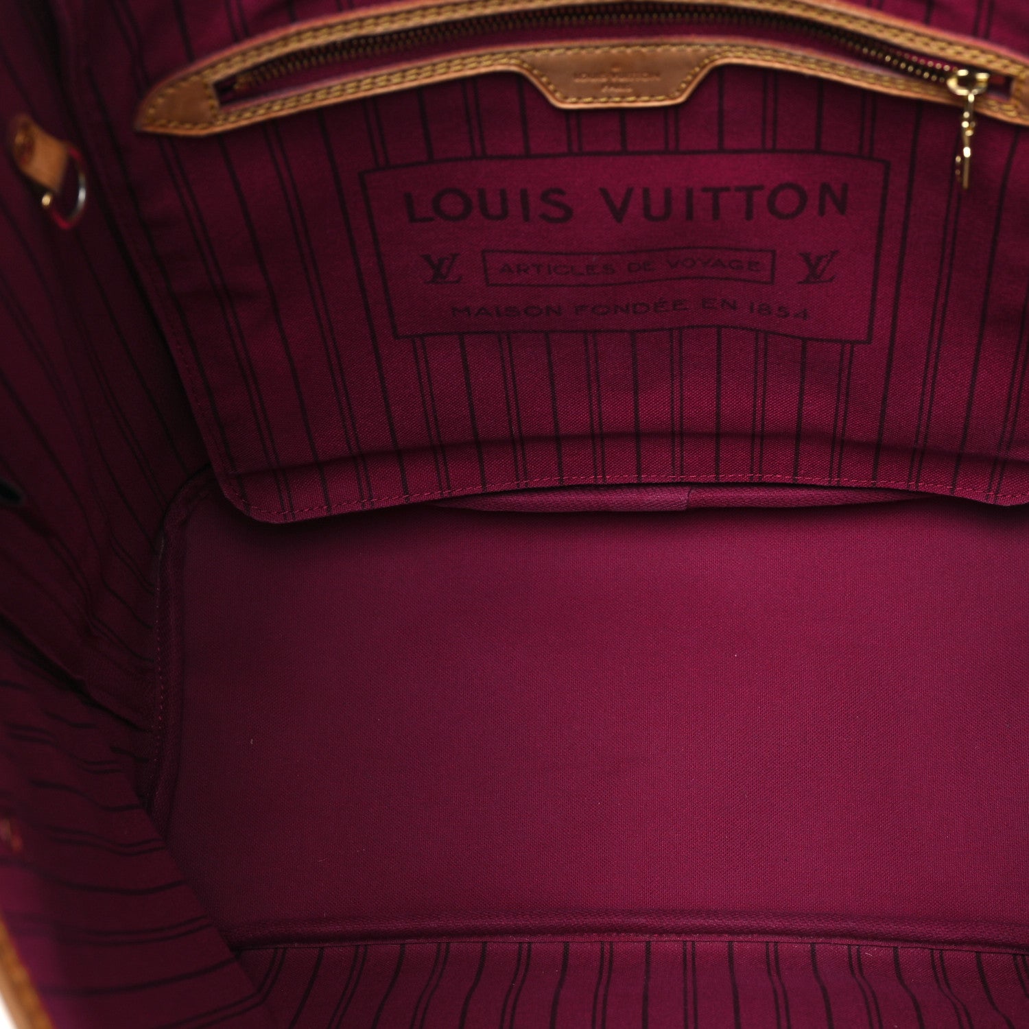 Louis Vuitton Monogram Neo Neverfull MM Fuchsia 6 of 9
