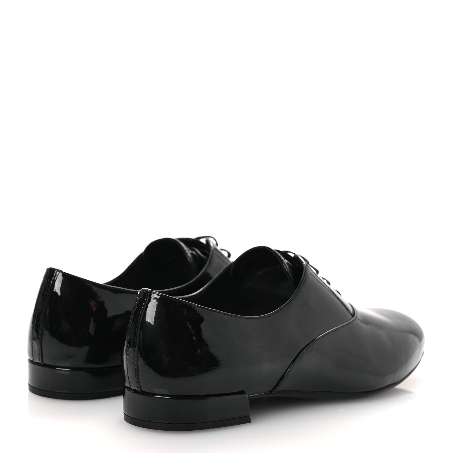 Prada Patent Oxfords 35 Black 5 of 11