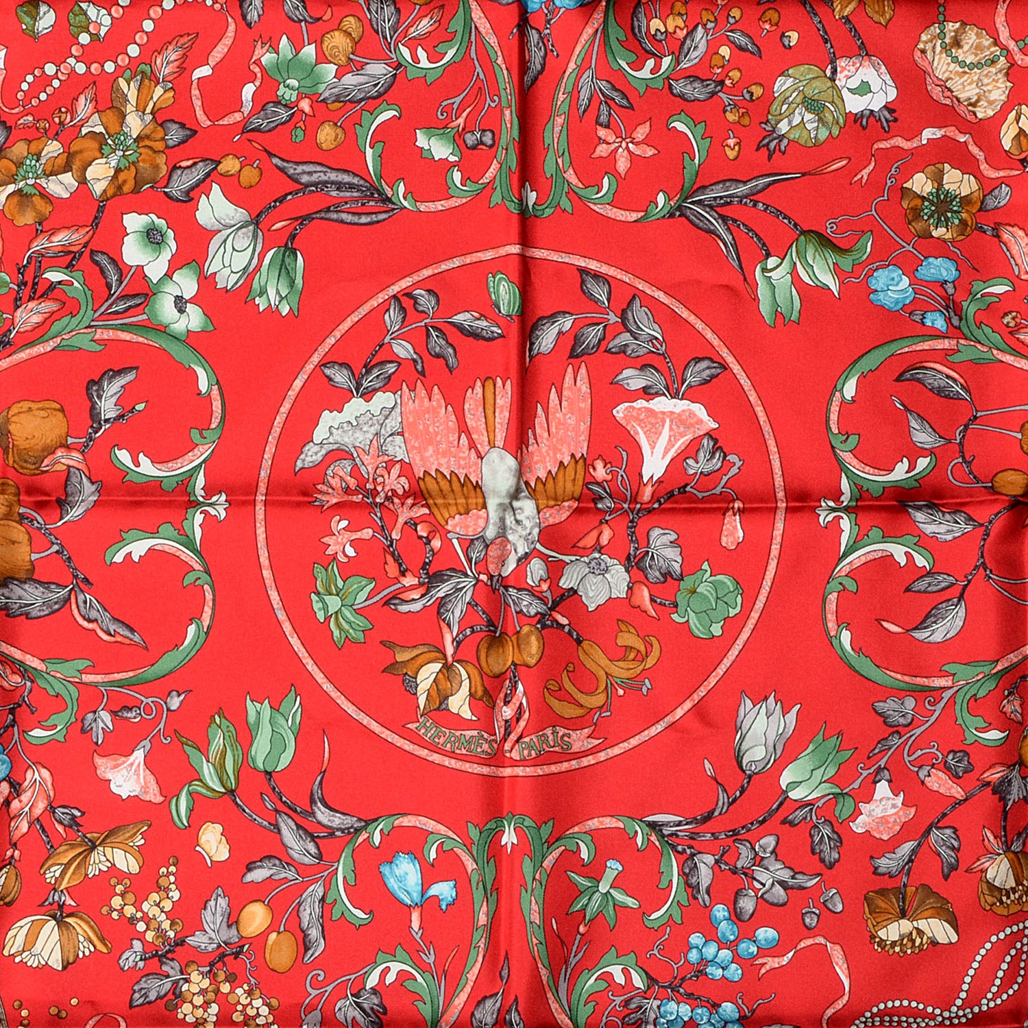 Hermes Silk Pierres D'Orient Et D'Occident Scarf 90 1 of 5