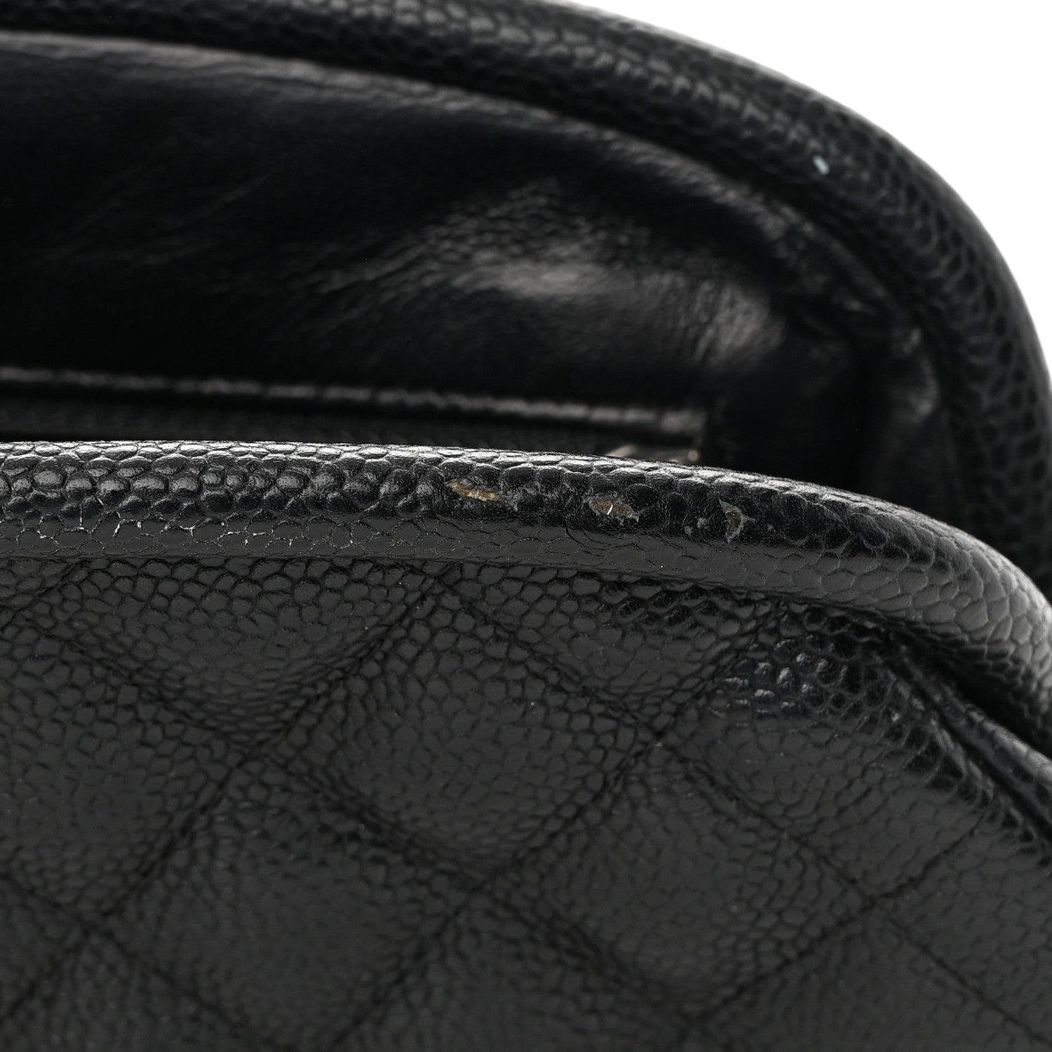 Chanel Caviar Quilted Timeless Clutch Black 9 of 13