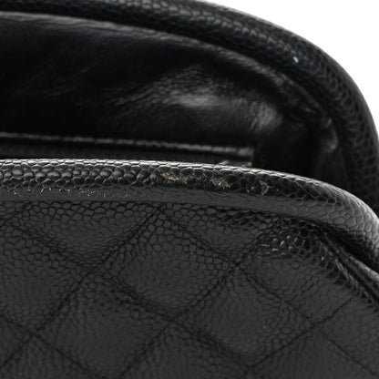 Chanel Caviar Quilted Timeless Clutch Black 9 of 13