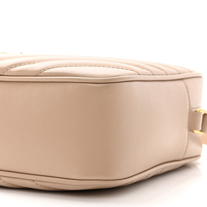Saint Laurent Calfskin Matelasse Monogram Lou Camera Bag Dark Beige 10 of 10
