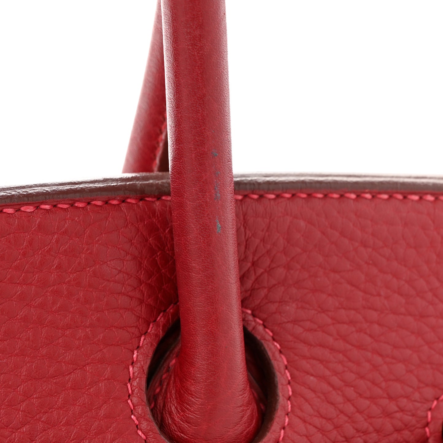 Taurillon Clemence JPG Shoulder Birkin 42 Rouge Casaque