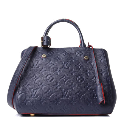 Louis Vuitton Empreinte Montaigne BB Marine Rouge 1 of 4