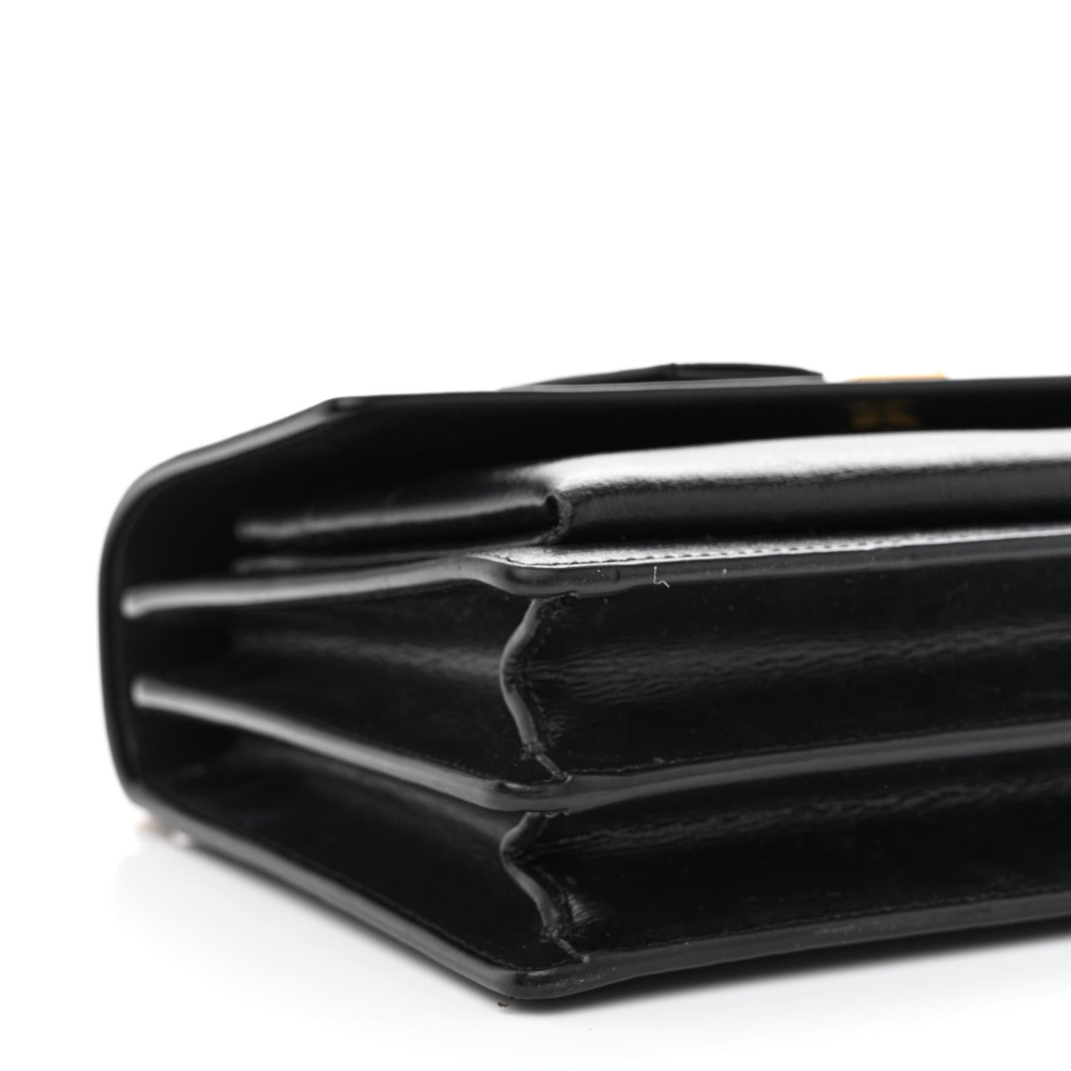 Saint Laurent Calfskin Medium Monogram Sunset Black 9 of 11