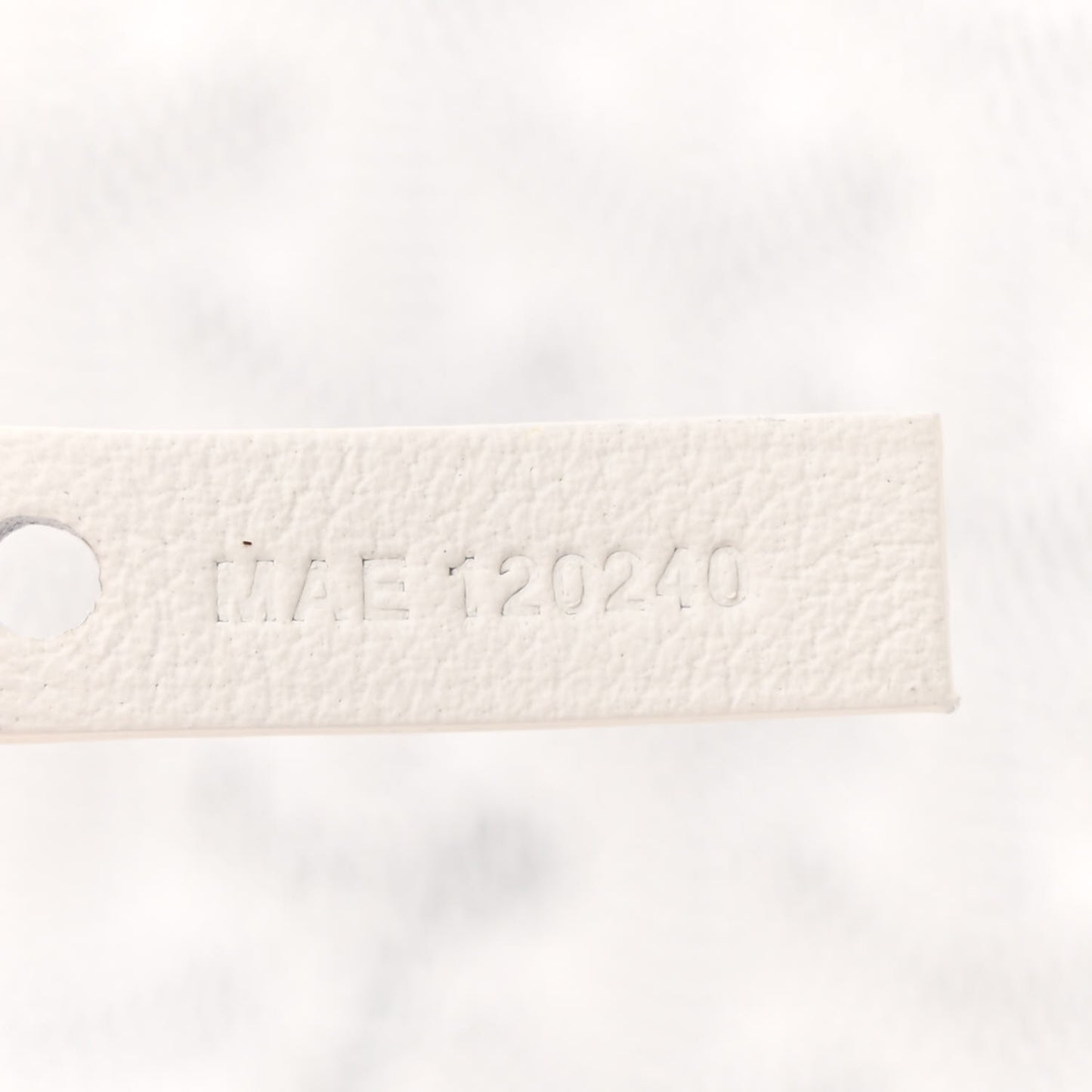 Goyardine Reversible Mini Anjou White