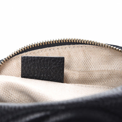 Gucci Pebbled Calfskin Small Soho Disco Bag Black 7 of 7