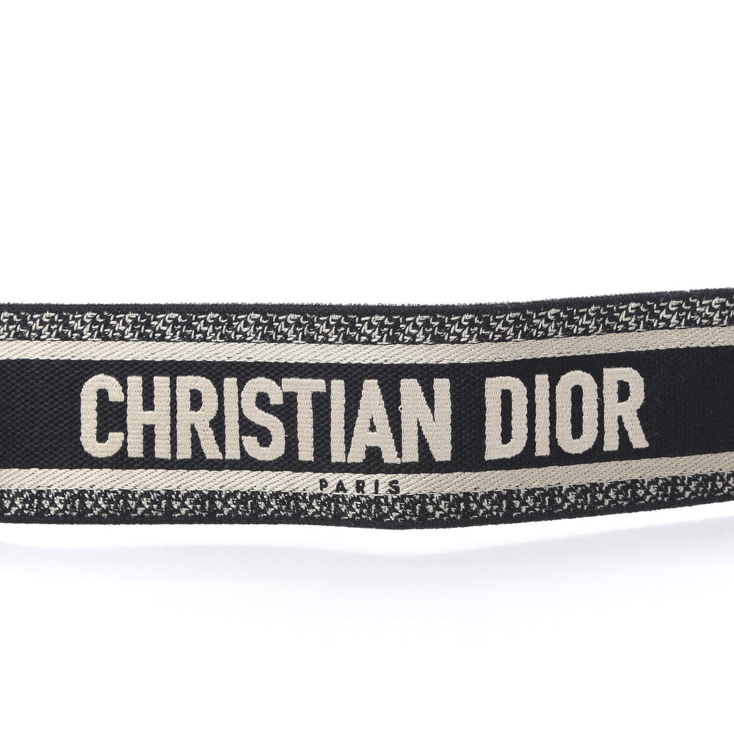 Canvas Embroidered Shoulder Strap Blue