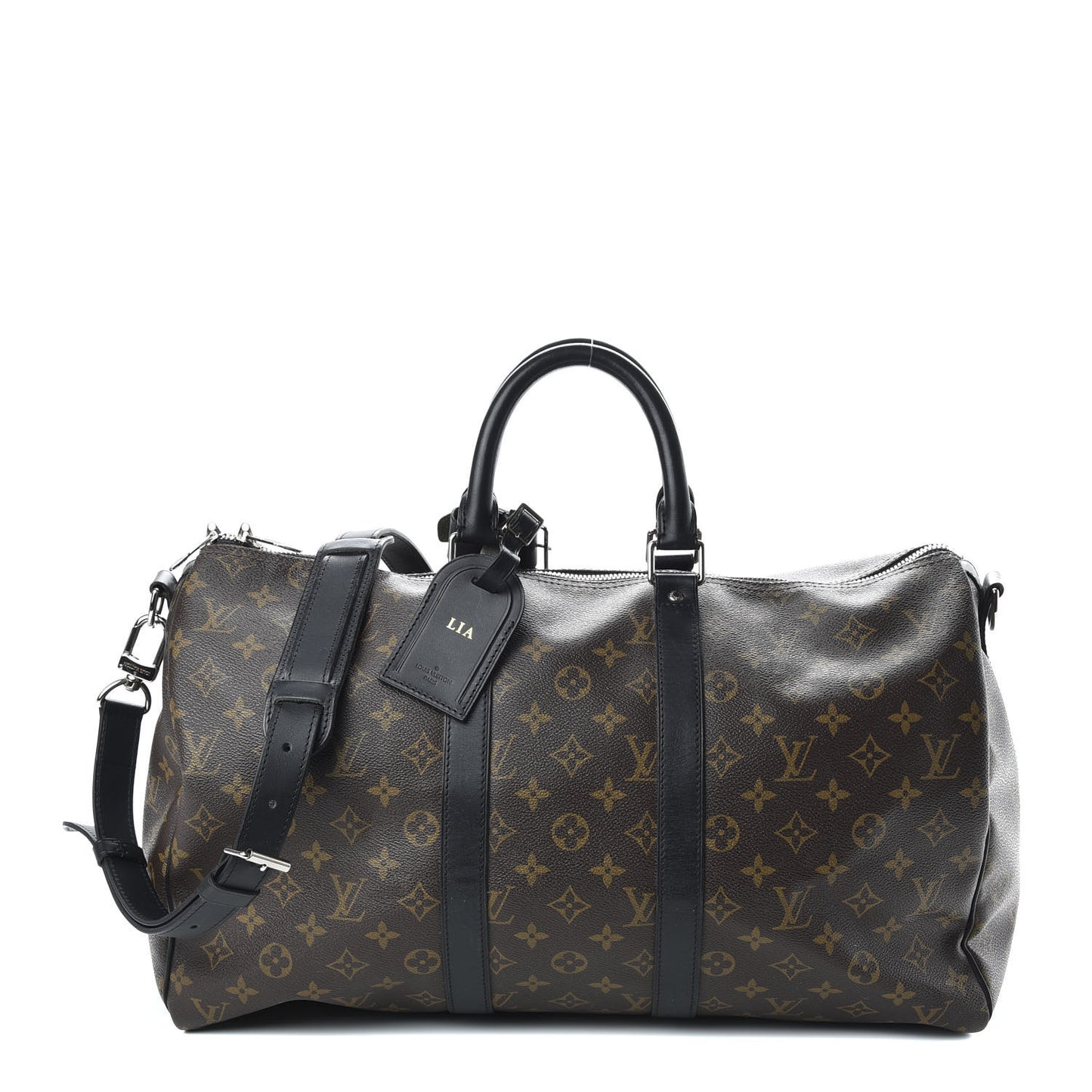 Monogram Macassar Keepall Bandouliere 45