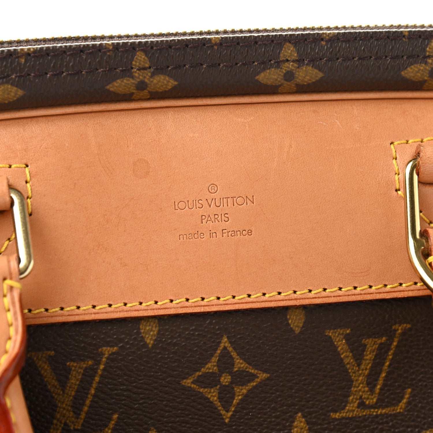 Louis Vuitton Monogram Alize 24 Heures Luggage 6 of 10
