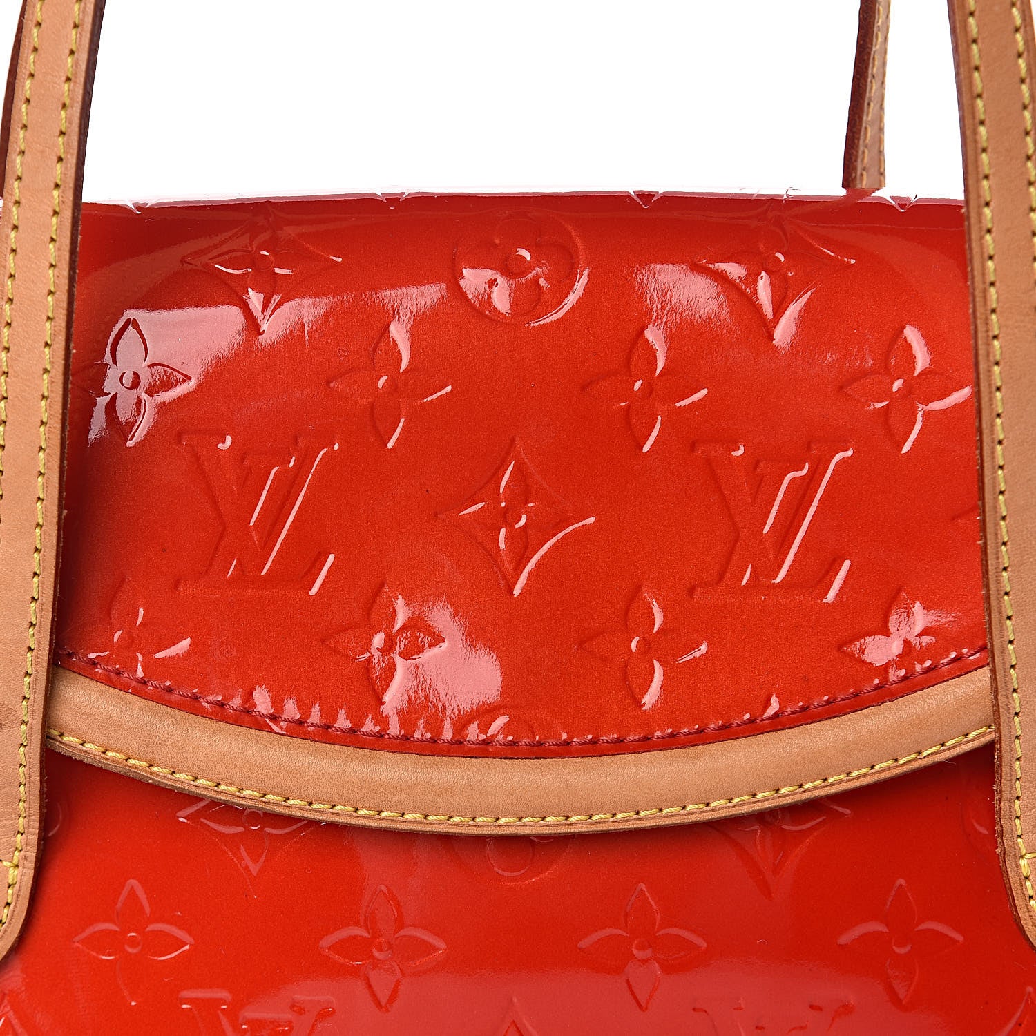 Louis Vuitton Vernis Biscayne Bay PM Rouge 12 of 12