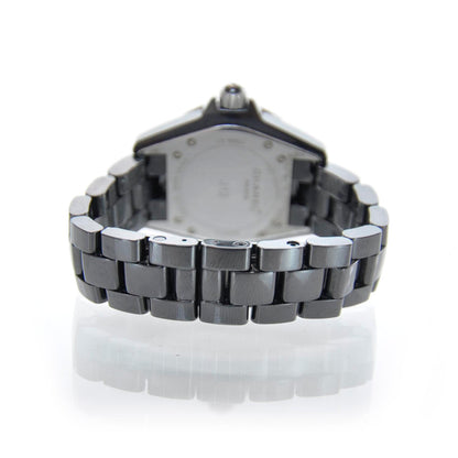Chanel Stainless Steel Ceramic Ruby 33mm J12 Quartz Watch Black 4 of 8