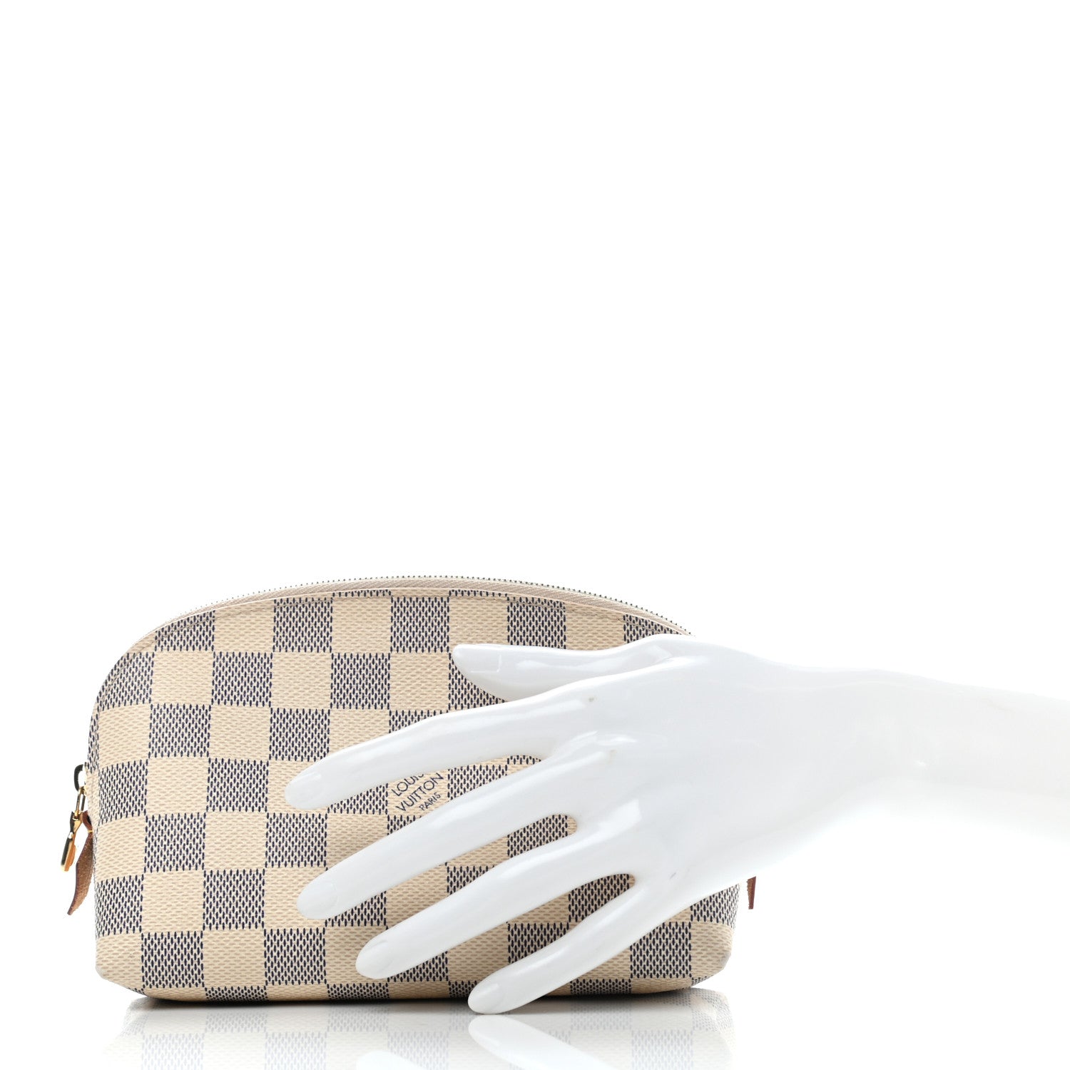 Louis Vuitton Damier Azur Cosmetic Pouch 2 of 8