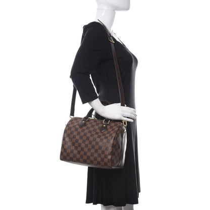 Louis Vuitton Damier Ebene Speedy Bandouliere 25 2 of 10