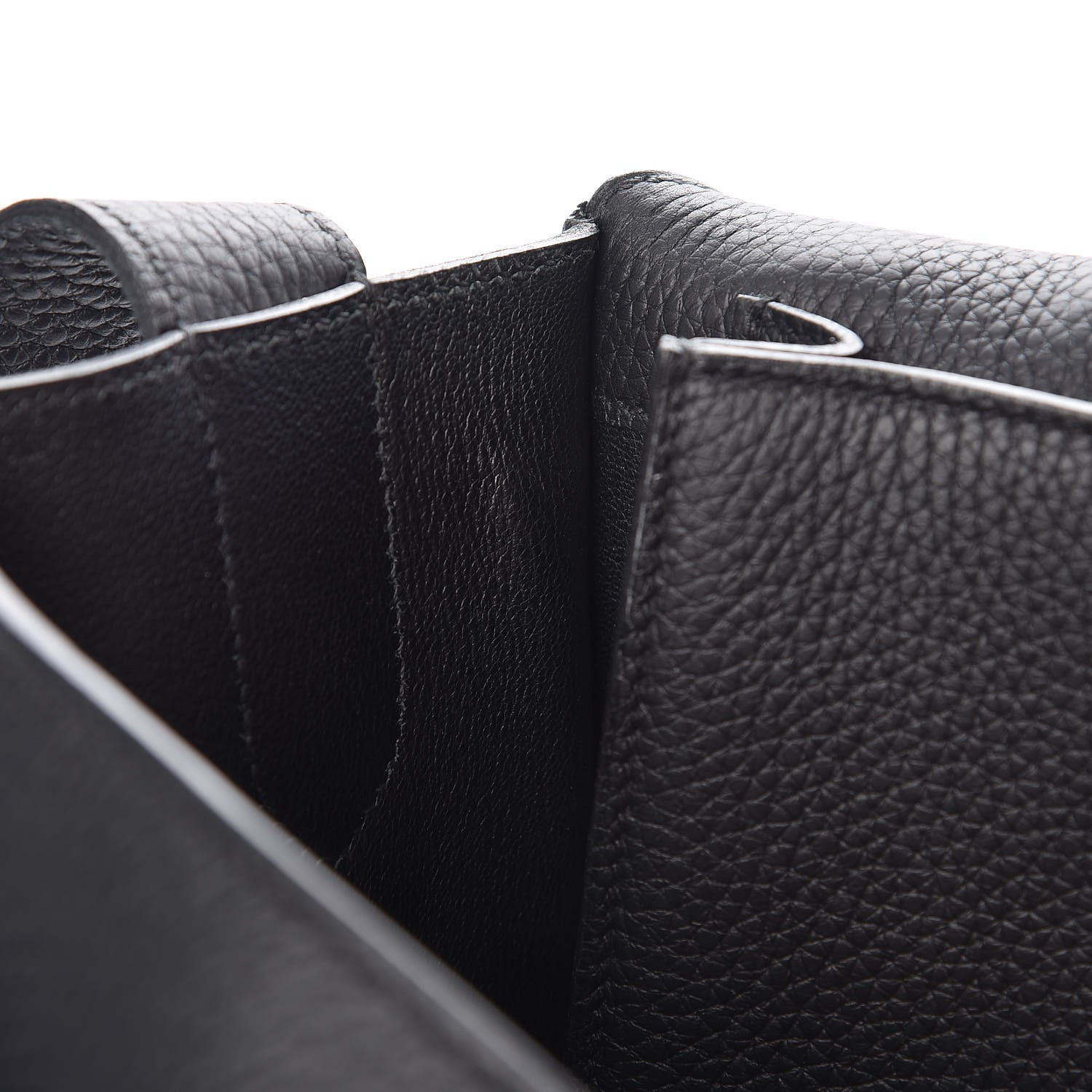 Hermes Taurillon Clemence Steve Messenger 37 Black 8 of 11