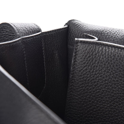 Hermes Taurillon Clemence Steve Messenger 37 Black 8 of 11