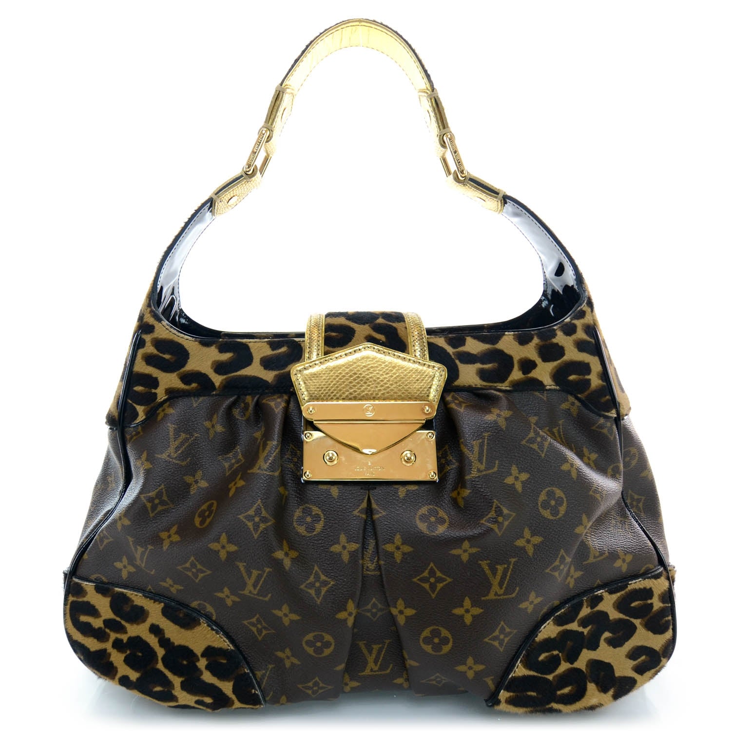 Louis Vuitton Monogram Leopard Polly 1 of 8