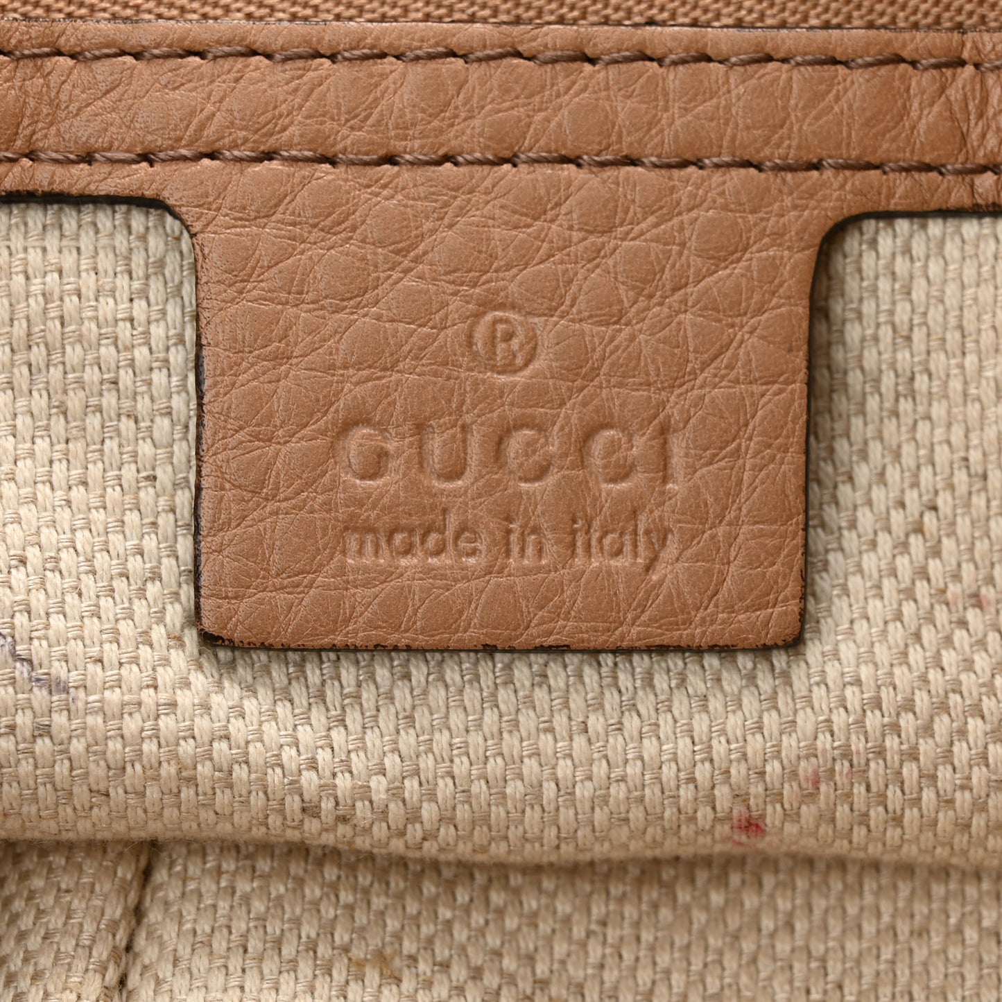 Pebbled Calfskin Medium Soho Chain Shoulder Bag Rose Beige