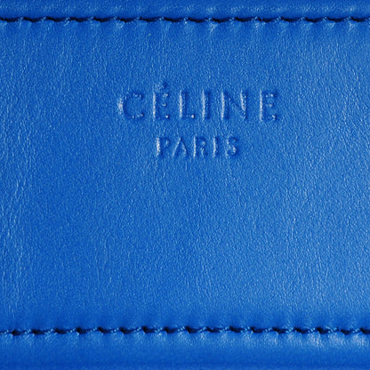Celine Smooth Calfskin Medium Phantom Luggage Electric Blue 5 of 8