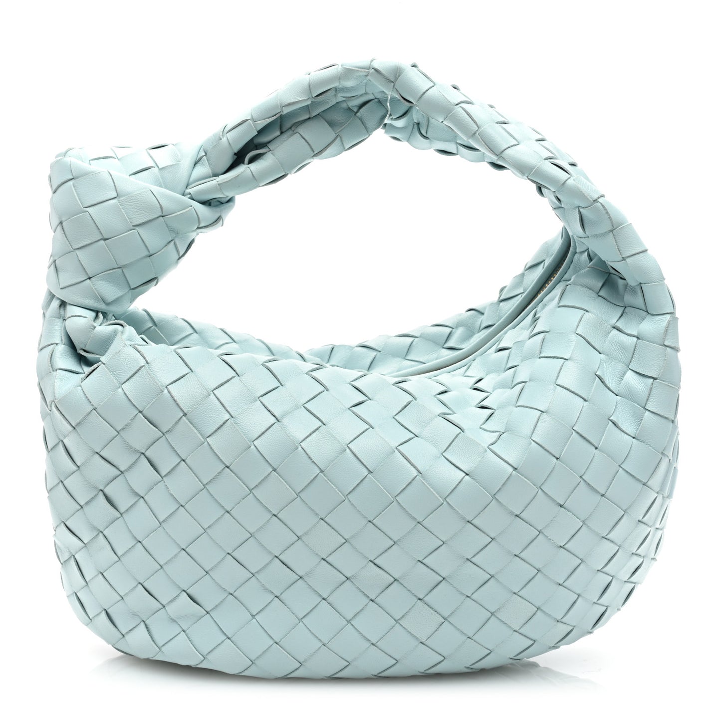 Nappa Intrecciato Mini Jodie Teal Washed