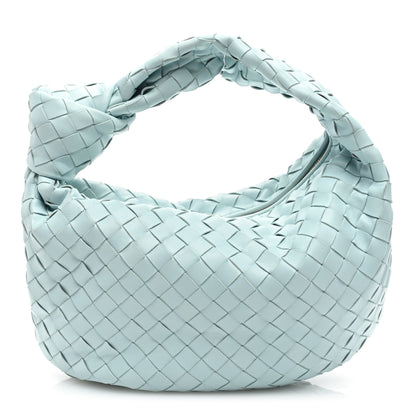 Bottega Veneta Nappa Intrecciato Mini Jodie Teal Washed 1 of 10