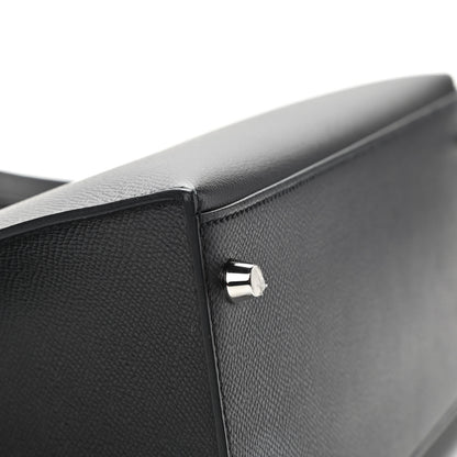 Hermes Epsom Kelly Sellier 28 Black 7 of 37