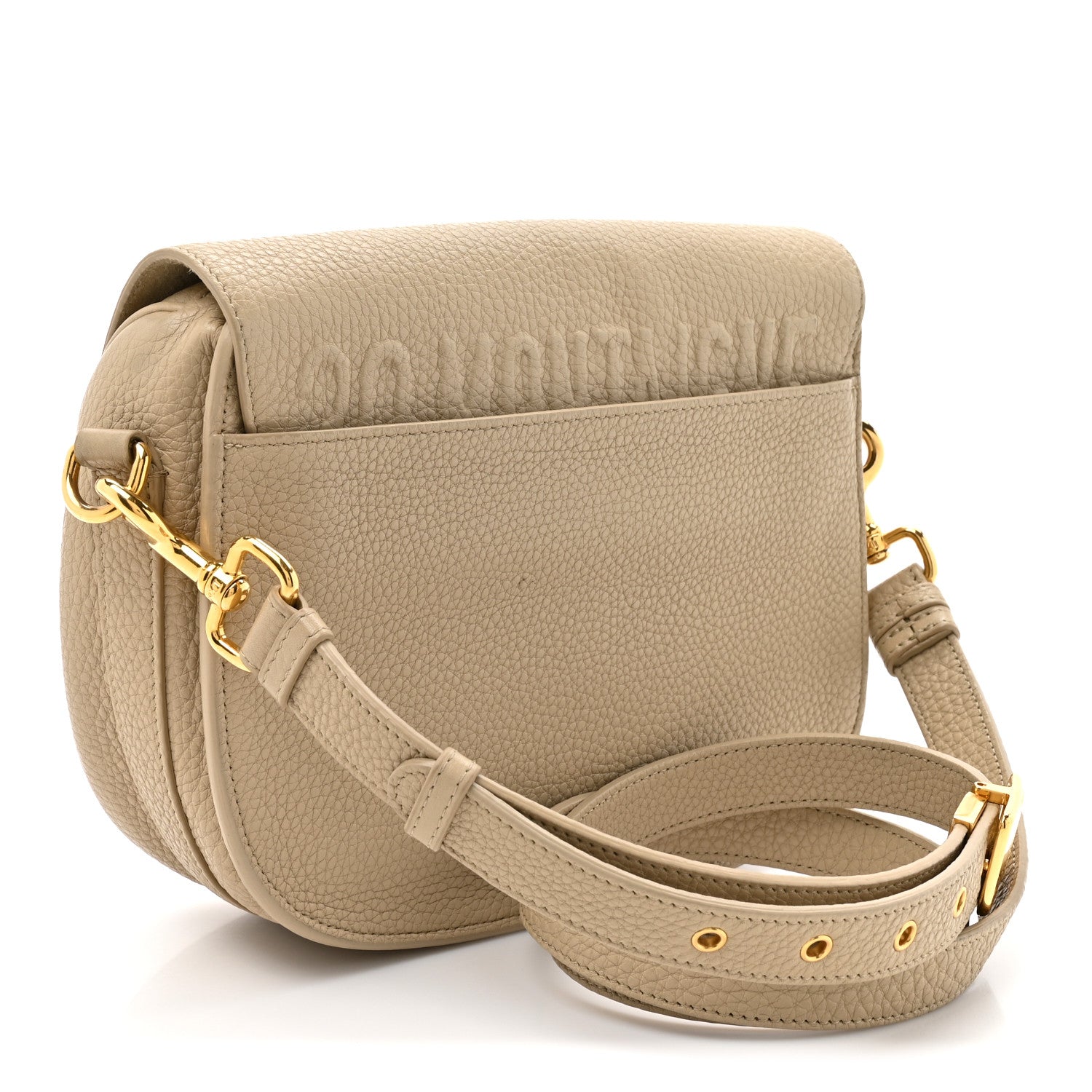 Christian Dior Grained Calfskin Medium Bobby Flap Beige 2 of 13
