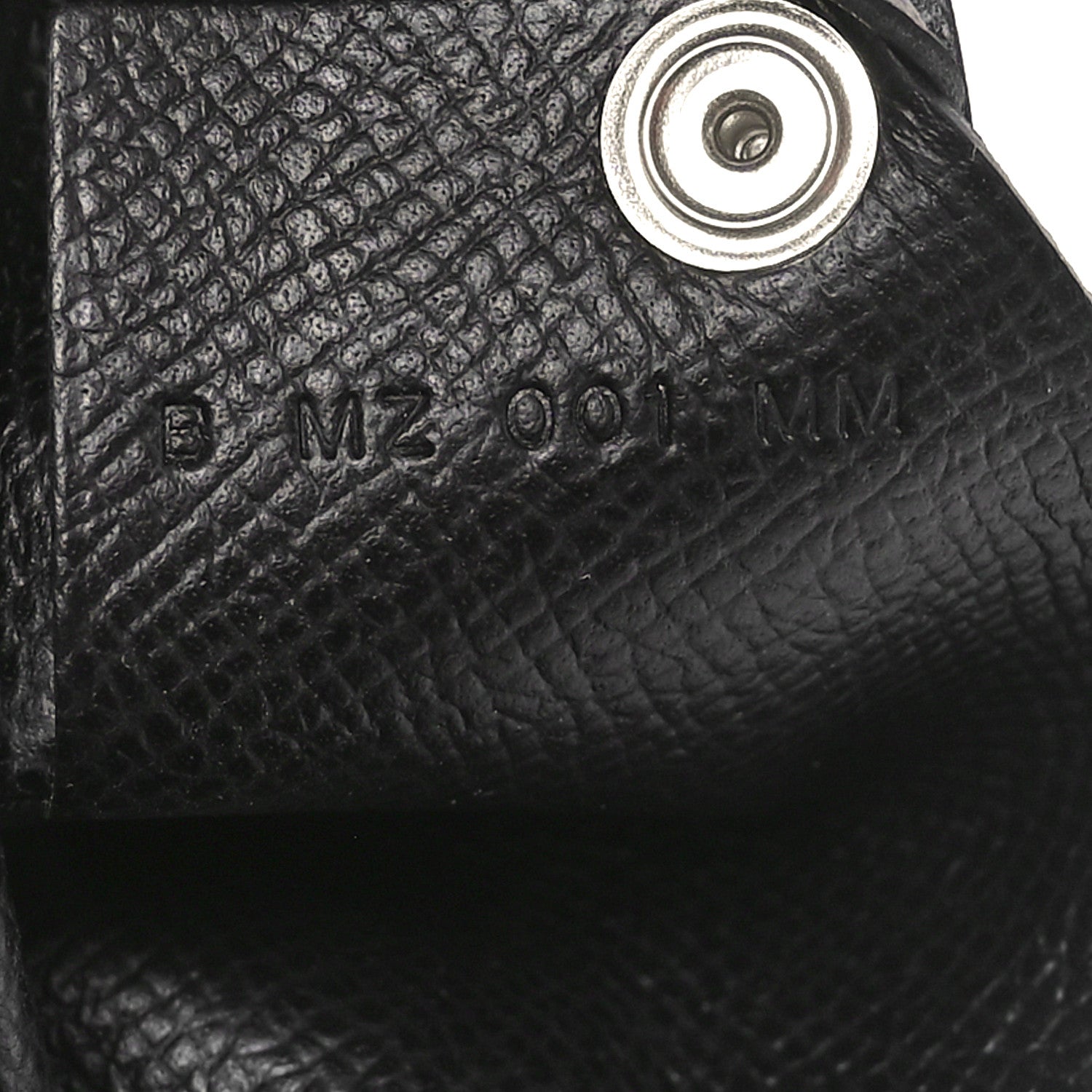 Hermes Epsom Calvi Card Case Black 7 of 9