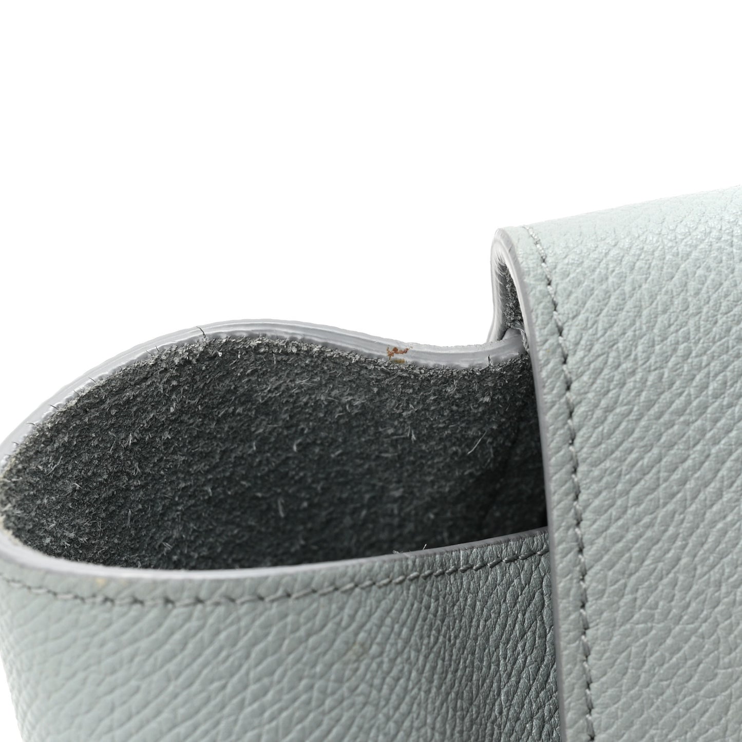 Grained Calfskin Mini Belt Bag Cloud