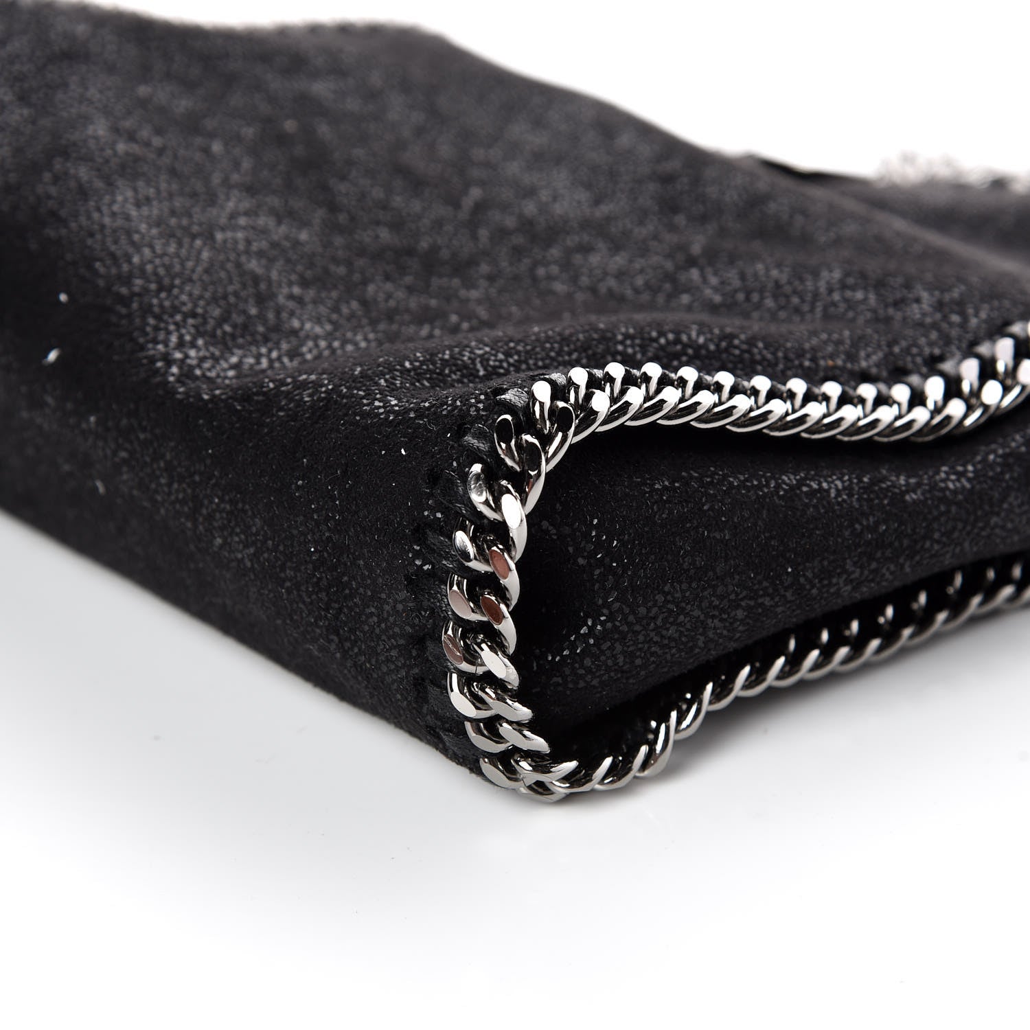 Stella McCartney Shaggy Deer Tiny Falabella Tote Black 6 of 8
