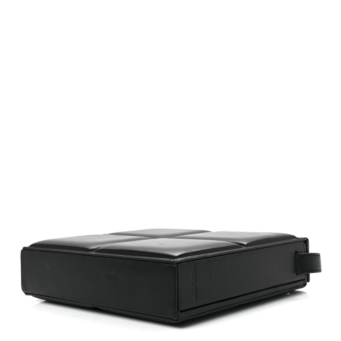 Calfskin Padded Mini Trunk Black