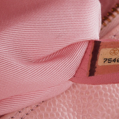 Chanel Caviar Quilted Petit Timeless Shopping Tote PTT Pink 7 of 11